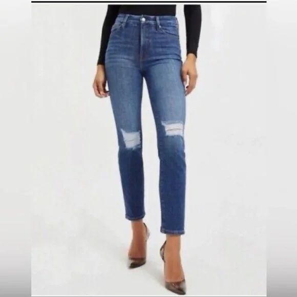 Good American straight leg jeans - Picture 1 of 5